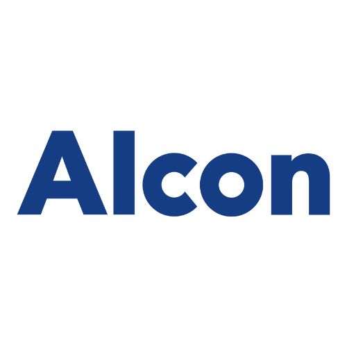 Alcon contact lens brand graphic