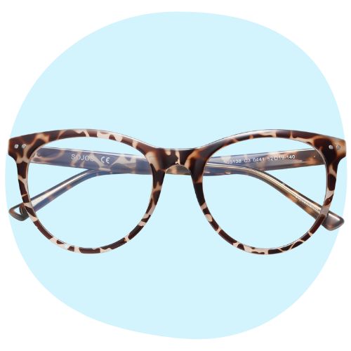 SOJOS retro blue light glasses