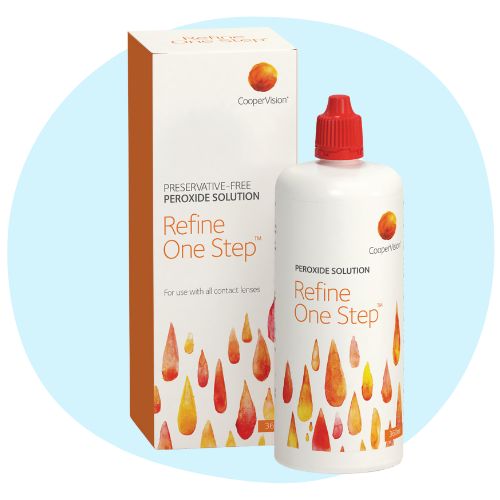 CooperVision Refine One-Step hydrogen peroxide solution