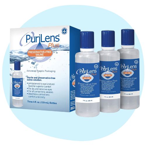 PuriLens Plus preservative-free saline