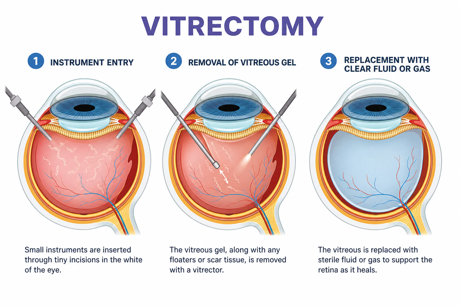 Vitrectomy Infographic