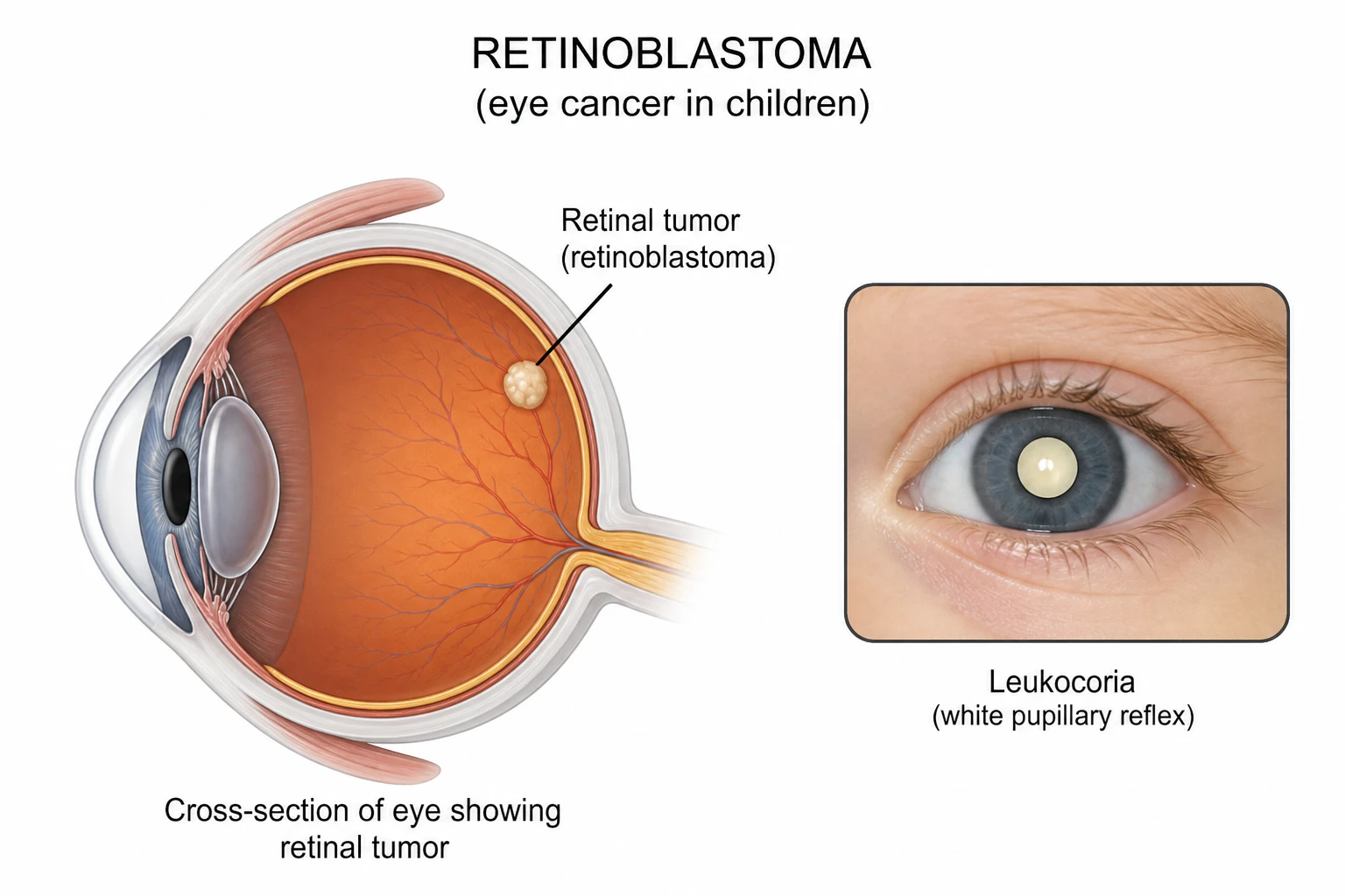 Retinoblastoma illustration