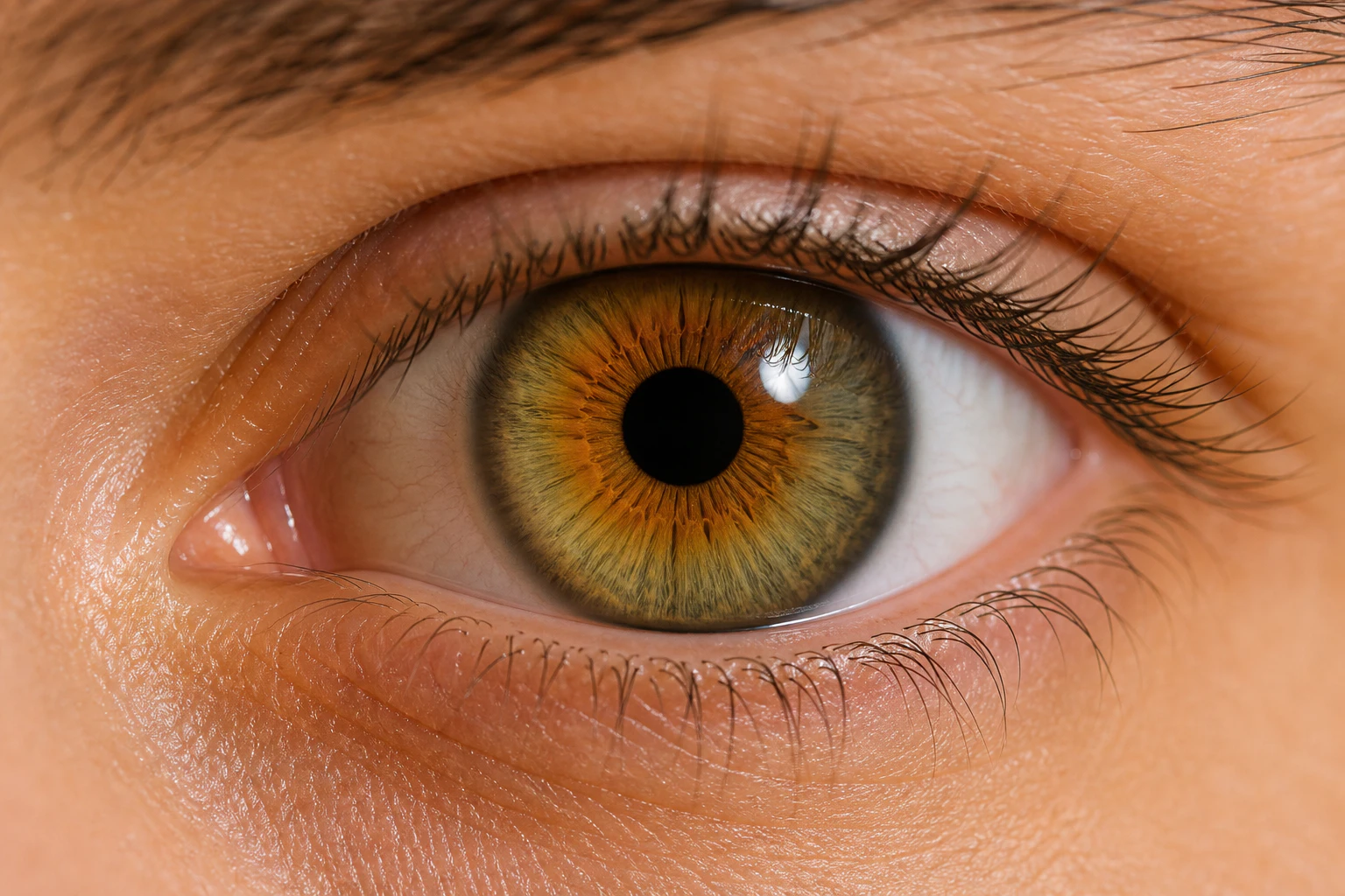 Hazel eye