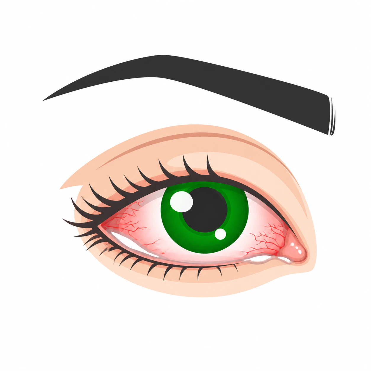 Corneal Abrasion: Understanding Scratched Cornea illustration