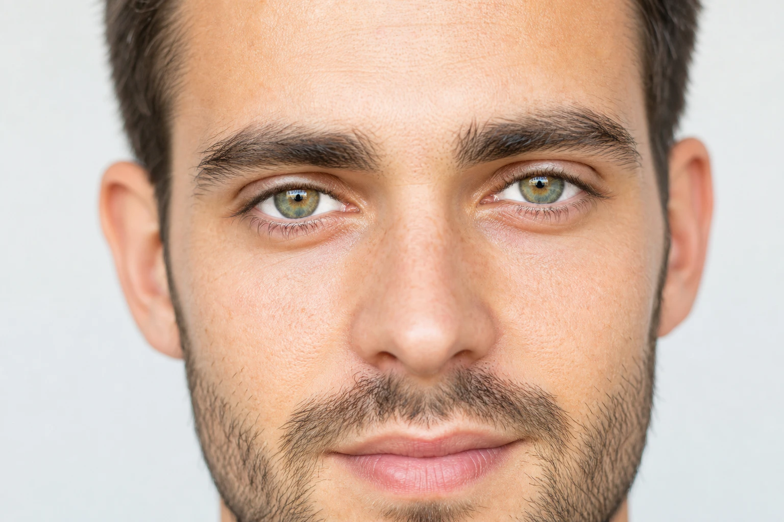 29291348 man with green eyes