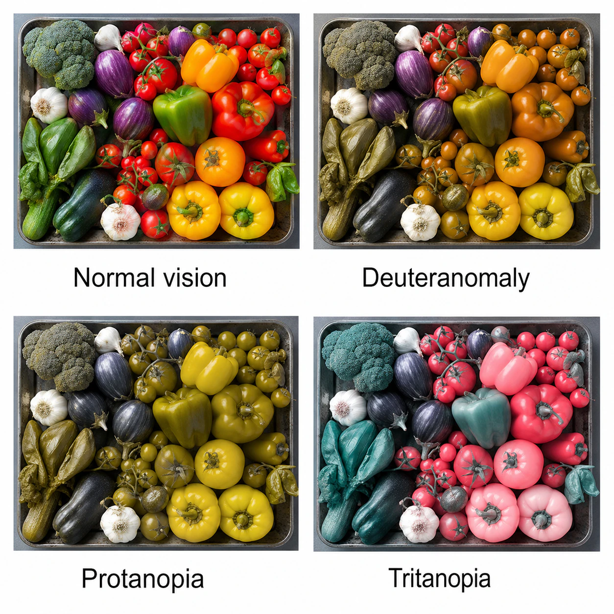What do Color Blind People See