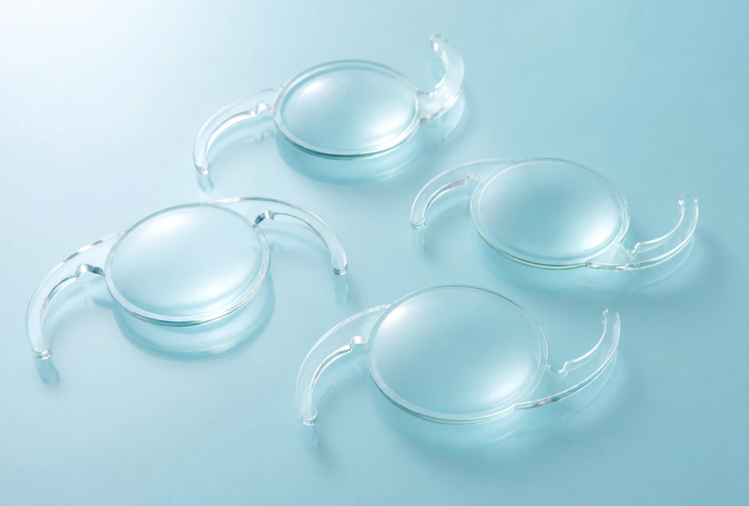 Intraocular Lens Implants Iols Shot on Clear Background