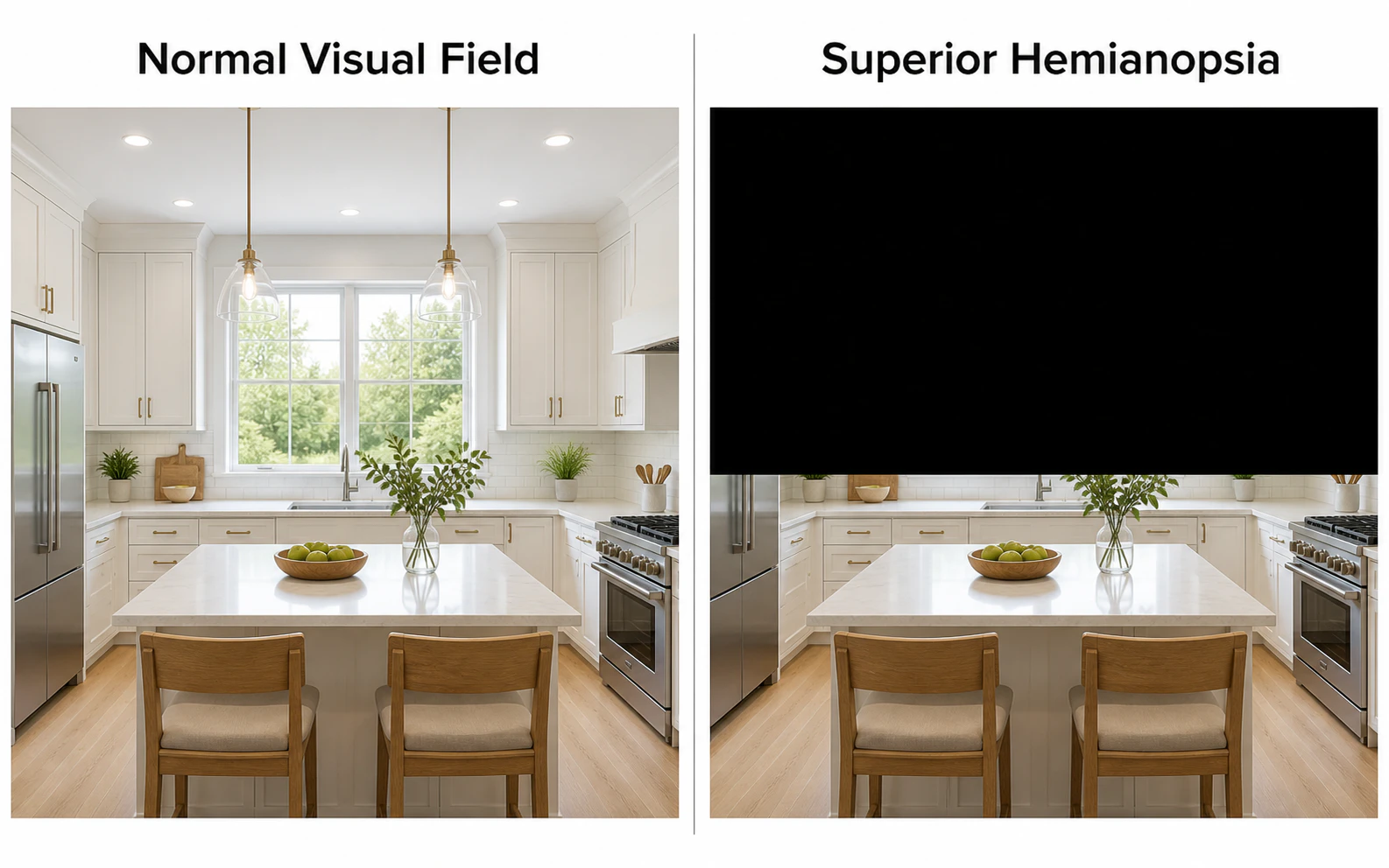 Superior Hemianopsia
