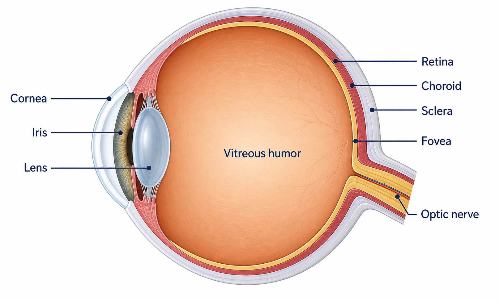 Fovea eye anatomy