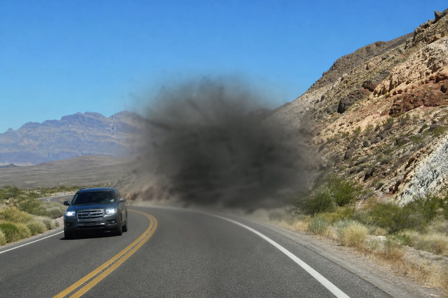 Depiction of macular degeneration AMD or ARMD symptom of bluriness in the center of the vision