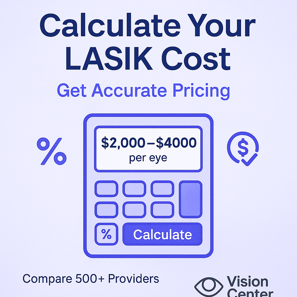 LASIK Cost Calculator: Compare Savings vs Glasses & Contacts