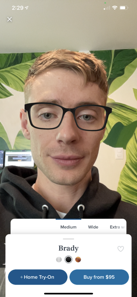 Warby Parker Virtual Try-On 14 Warby Parker Virtual Try-On App